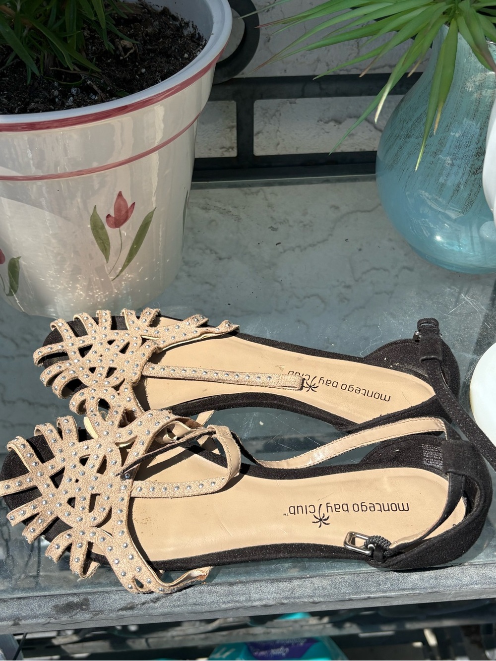 ladies Sandals By Montego Bay Club